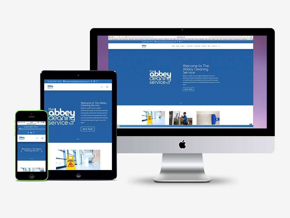 Abbey Cleaning Responsive Website