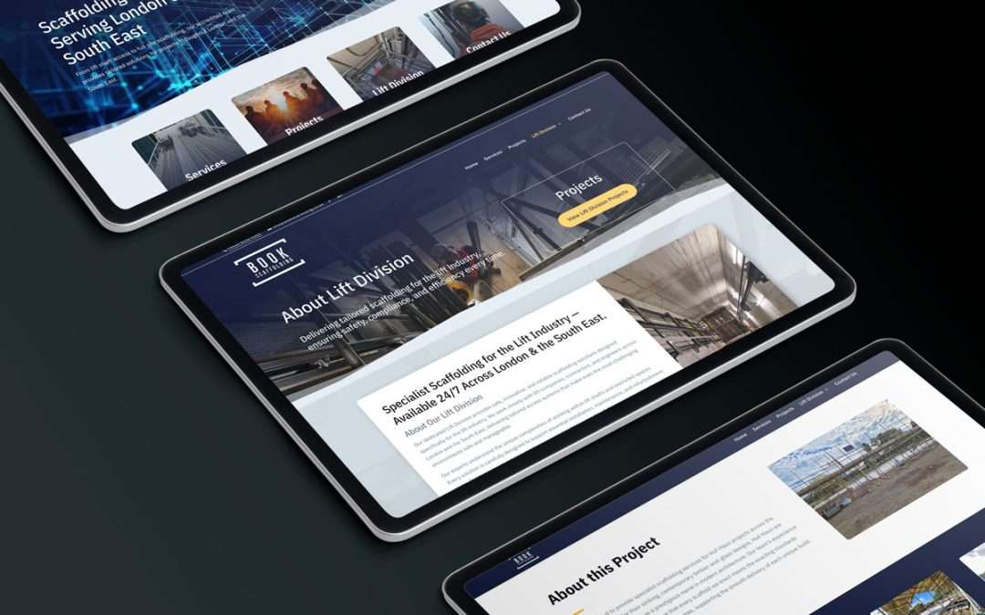 Book Scaffolding Website
