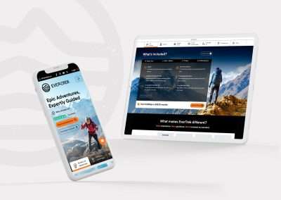 Home 49 EverTrek Website Redesign